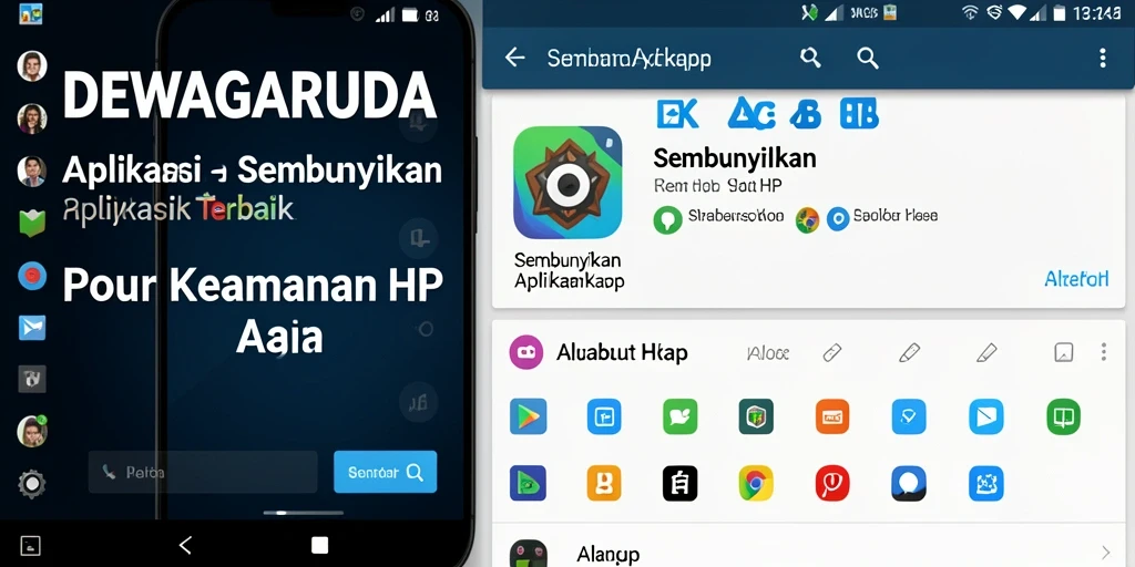 Tampilan antarmuka aplikasi DEWAGARUDA yang sederhana dan fungsional.