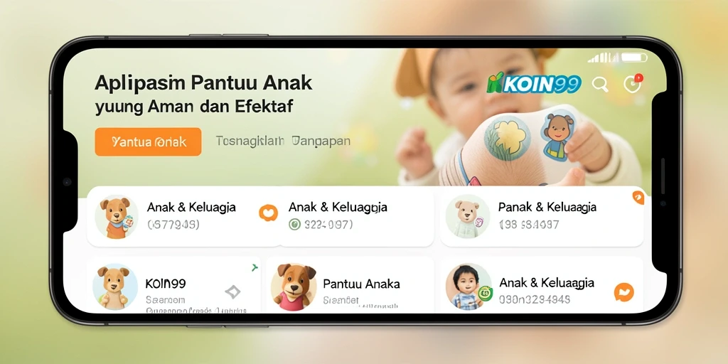 Tampilan antarmuka KOIN99 yang ramah keluarga dan mudah digunakan.
